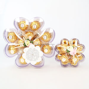 OEM vente en gros ravissant pot de dessin animé <span class=keywords><strong>petit</strong></span> ours composé de noix boules de chocolat lait amande boules de chocolat doré - Product Image 5