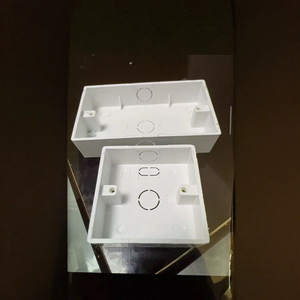 Caja de Conexiones Rígida Sanhe 3x3 3x6, Caja de Protección de Cables Eléctricos para Montaje en Pared de PVC - Product Image 1