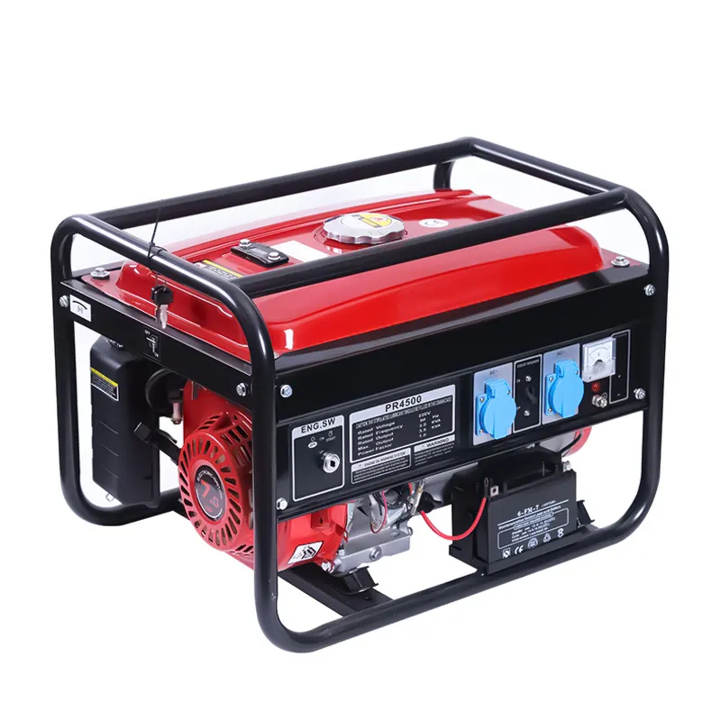 Hot discounted 2000W 2500w 2700w single cylinder portable gasoline generator for camping