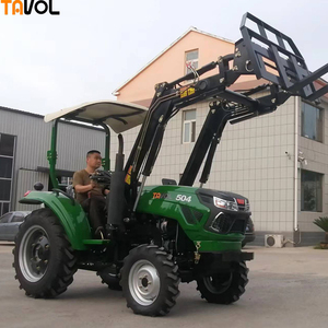 Mini Tractor Agrícola Compacto 4x4 con Retroexcavadora Trasera, Motor Chino para Cortacésped, Parte Delantera con Ruedas 4WD, Precio - Product Image 6