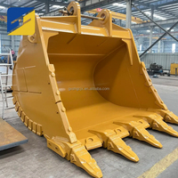 Harga Grosir Pabrik Excavator Attachment Har-dox500 Heavy Duty Rock & Screening Bucket Auger Construction Rakes Machinery
