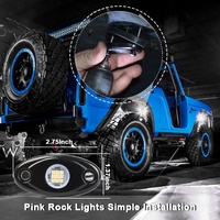 LLevo-Luz led de rock para camioneta, accesorio para coche, camión, barco, multicolor opcional, 9 luces led