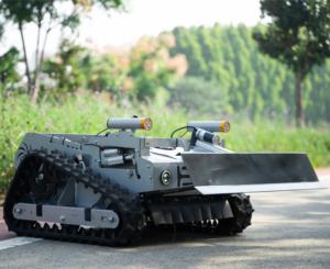 หุ่นยนต์ตัดหญ้าแบบน้ำหนักเบาอเนกประสงค์ ใช้เครื่องยนต์เบนซิน แบบ Zero-turn Crawler สำหรับขูดน้ำแข็งและตัดหญ้า เหมาะสำหรับทุกฤดูกาล - Product Image 3