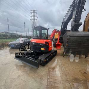 Pour la mini-pelle U55-4 Kubota utilisée poids d'opération d'origine du Japon 5 tonnes en stock avec des excavatrices U35 à vendre - Product Image 5