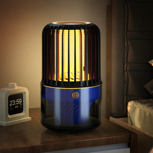 Electric Mosquito Killer Lamp <b>UV</b> <b>Light</b> Non-toxic 12x12x20cm USB Rechargeable Portable Indoor Outdoor Use 41-60m Coverage - Product Image 1