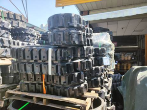 Skid steer karet sabuk Lacak 450*81*76, karet jalur penggali ukuran 400*90*48 - Product Image 6