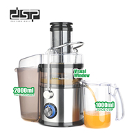 DSP 1000W 21 in 1 Blender Pengolah Makanan Juicer Penggiling Daging dengan Motor 8827 16000RPM Baja 430 untuk Dapur Rumah