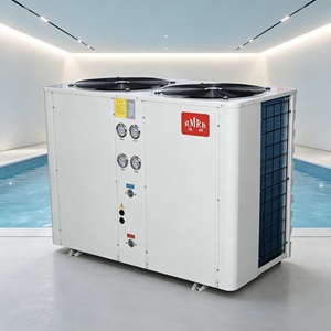 เครื่องทำน้ำร้อนแบบปั๊มความร้อนอากาศสู่น้ำ 15SR/52kW COP4.3 ให้ผลผลิตสูง ประหยัดพลังงาน 380V สำหรับน้ำร้อนใช้ในครัวเรือน โรงแรม โรงพยาบาล หอพัก - Product Image 1