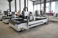 Machine de découpe laser à fibre industrielle bon marché de Chine, machines laser CNC pour la découpe de l'acier et des métaux