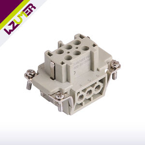 Разъем WZUMER HE-<span class=keywords><strong>6</strong></span> для тяжелых условий эксплуатации, <span class=keywords><strong>6</strong></span> контактов, 16А, 500В, для частотных преобразователей, сервоприводов и систем управления двигателями - Product Image 2