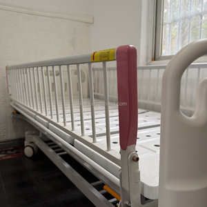 Suministro Directo de Fábrica: Cama Médica con Ruedas Silenciosas de ABS y 2 Manivelas, Cama Pediátrica Anticaídas, Cama de Maternidad para Hospital KZ-A030 - Product Image 3