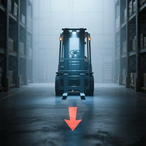 Luz útil <span class=keywords><strong>para</strong></span> esquinas de área ciega, flecha direccional, 10W, carretilla elevadora ligera, flecha roja y azul, advertencia de tráfico, señales de flecha, Luz - Product Image 1