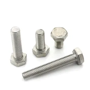 M3 M3.5สแตนเลสSS 316 316L A4-70 A4-80 Hex Head Bolt