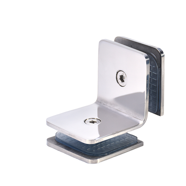 Modern Durable Glass Fitting Stainless Steel 201/304/316 Stair Handrail Glass Fixing Clips