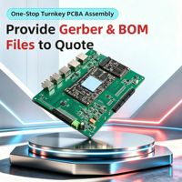 Fabrication professionnelle de circuits imprimés (PCBA) et service d'assemblage SMT, traitement électronique personnalisé fourni, fichiers Gerber et liste de nomenclature fournis