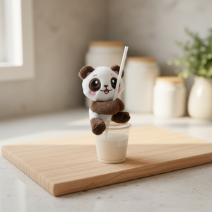 Ornements en peluche personnalisés pour la décoration de tasses à café - Product Image 1