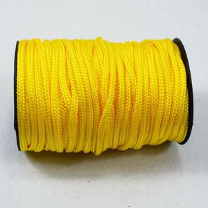 Couleur Tressé Tissage Nylon Corde Fil Satin Cordon 8 Tresse Nylon Corde Doux Nylon Corde <span class=keywords><strong>Solide</strong></span> Tressé - Product Image 5