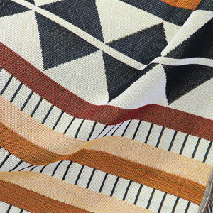 MOQ 1PC Tapisseries graphiques géométriquement régulières, couvertures décoratives, tapisseries avec glands, jeté en jacquard de loisirs - Product Image 4