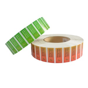 カスタムエコ生分解性自己粘着防水食品グレード改ざん防止ロールシールキャンドルステッカーラベルUV印刷丸型/楕円形 - Product Image 1