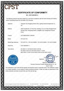 Recharged 20W <span class=keywords><strong>LED</strong></span> Ống ánh sáng khẩn cấp Kit không thấm nước 90 phút cài đặt nhiều AC Kết quả đầu ra - Product Image 6