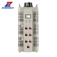 Régulateur de tension de transformateur toroïdal Variac manuel AC TSGC2-6KVA 0 ~ 430VAC 6KW Type de contact auto-refroidi pour une utilisation SVC
