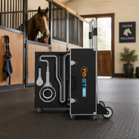 Système de magnétothérapie PMST NEO PEMF mobile sur chariot pour la rééducation des chevaux