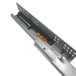 Correderas para cajones bajo encimera con apertura por presión, cierre suave y estilo europeo, fabricadas en China - Product Image 2