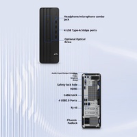 Ordinateur de bureau HP 280G9 SFF à prix avantageux, original, commercial, Intel Core i3/i5/i7 13e génération, 16 Go de RAM, 256 Go de SSD, 1 To de disque dur