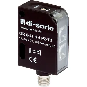OR6-41K4N1-T3 เซ็นเซอร์ LED แบบสะท้อนแสงออปติคอล เซ็นเซอร์ความถี่การสลับ 500 เฮิรตซ์ เซ็นเซอร์ชนิดป้องกันน้ำและฝุ่น IP67 - Product Image 1