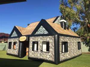 Publicidad personalizada Oxford tela inflable <span class=keywords><strong>pub</strong></span> bar/tienda de <span class=keywords><strong>pub</strong></span> inflable con luces y soplador para concierto o incluso - Product Image 2