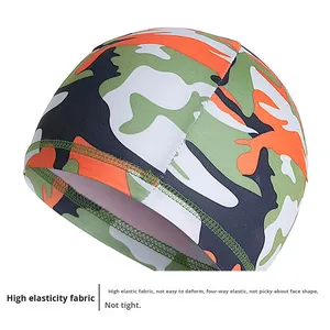 Yüksek Kalite %100 Polyester Unisex Baskılı Stil Kafatası Şapkası Bisiklet ve Dağcılık İçin Kask İçliği - Product Image 3