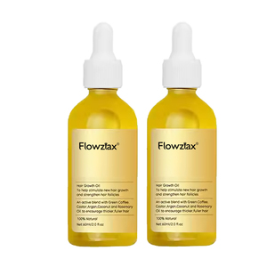 Aceite para el Cuidado del Cabello 60ml con Aceite de Oliva, Semilla de Uva, Romero y Coco, Vitamina E, Nutritivo e Hidratante para Cabello Seco, Dañado y Encrespado - Product Image 1