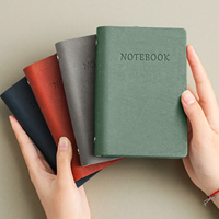 Carnet de notes de luxe personnalisé avec logo, en cuir PU végétalien, couverture rigide, format A5/A4/A6, 80 feuilles – Promotion Affaires