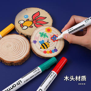 Vente chaude <span class=keywords><strong>Yeko</strong></span> MP-01 stylos de peinture de voiture à base d'huile étanches et stylos de marquage en métal avec clips de retouche spécifiques au ballon (12 couleurs) - Product Image 2