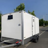 Toilet Trailer Portabel Baja Anti Karat Eropa Harga Pabrik Langsung, Dapat Disesuaikan, untuk Berkemah, Apartemen, Penggunaan Luar Ruangan - Tahan Lama