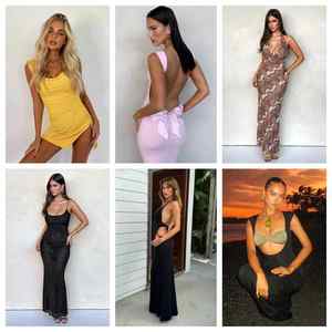 Vêtements d'occasion en gros directement de l'usine, prix le plus bas, robes pour femmes en balles - Product Image 3