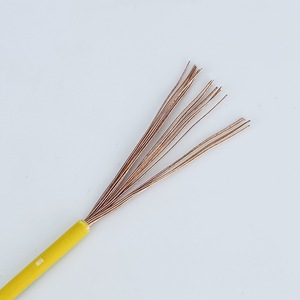 Estándar nacional Cobre puro BVR PVC IP65 Calificación Decoración del hogar Cable 1-35 Cable suave de varias hebras de un solo núcleo cuadrado - Product Image 4