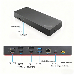 Base de Conexión USB-C Thunderbolt 4 3 para ThinkPad, para Pantalla Dual 4K Spectral, 40B0 40AN AS AF, Estación de Acoplamiento para Macbook M4 - Product Image 5