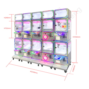 Bánh xe may mắn keymaster giải thưởng Máy Trò chơi kỹ năng Arcade và may mắn Máy bán hàng tự động với chức năng cắt kéo cắt - Product Image 1