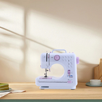 Machine à coudre automatique à surjet miniature UFR-705 bon marché pour usage domestique, machine à coudre à plat pour usage domestique