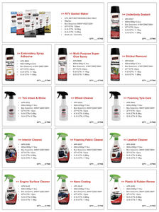 สเปรย์ทำความสะอาดและทำความสะอาดภายในรถด้วยโฟมขี้ผึ้งเซรามิกของ aeropak ที่ทำความสะอาดและภายในรถสำหรับแดชบอร์ด<span class=keywords><strong>คา</strong></span><span class=keywords><strong>ร์</strong></span>บอนและแผงหน้าปัดรถยนต์ - Product Image 5