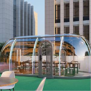 Dôme de jardin transparent en polycarbonate, tente <span class=keywords><strong>bulle</strong></span> moderne préfabriquée ovale, salon extérieur, glamping, <span class=keywords><strong>chambre</strong></span> familiale, complexe hôtelier quatre saisons - Product Image 1