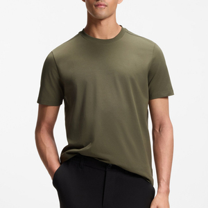 เสื้อยืดผ้าฝ้ายยืดสำหรับผู้ชาย สวมใส่สบาย เหมาะสำหรับกิจกรรมในชีวิตประจำวันและให้ลุคที่ดูดี - Product Image 1