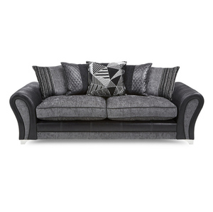 Ensemble de canapés sectionnels de luxe moderne pour salon, en cuir synthétique, pour un mobilier élégant et une décoration de style salon. - Product Image 2