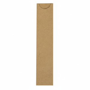 Sacchetto portapenne Kraft 150x30 mm per riporre penne di carta - Product Image 1
