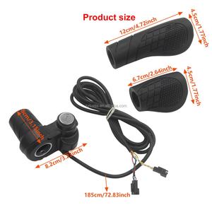 Kit de Motor Eléctrico Universal con Acelerador de Media Manillera y Bloqueo Eléctrico para Scooter Eléctrico, Bicicleta Eléctrica y Bicicleta de Pulgar - Product Image 5