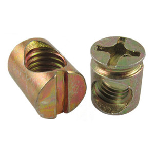 KBNIAN Tornillo Con Tuerca De Barril M6 Kit De 101 Pcs Tornillos Para Cuna De Madera