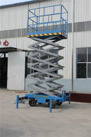 Plateforme élévatrice mobile ou nacelle élévatrice à prix d'usine avec hauteur de plateforme réglable