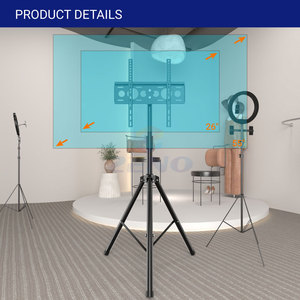 Zeno 26-55 inch ổn định Tripod âm thanh Màn hình đứng 26-55 inch phổ TV tầng đứng núi chân đế thép hiển thị TV đứng - Product Image 2