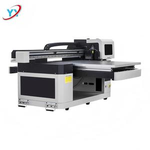 Imprimante à plat UV 60*90cm, 3 têtes <span class=keywords><strong>Epson</strong></span> CMYK+W+<span class=keywords><strong>V</strong></span>, machine d'impression UV LED avec hauteur d'impression de 0-15cm - Product Image 1